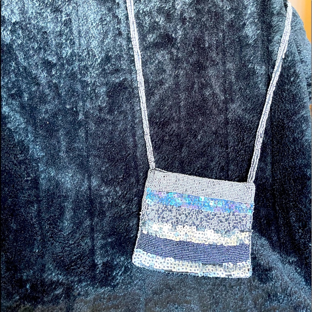 Unique Beaded Crossbody Mini Handbag